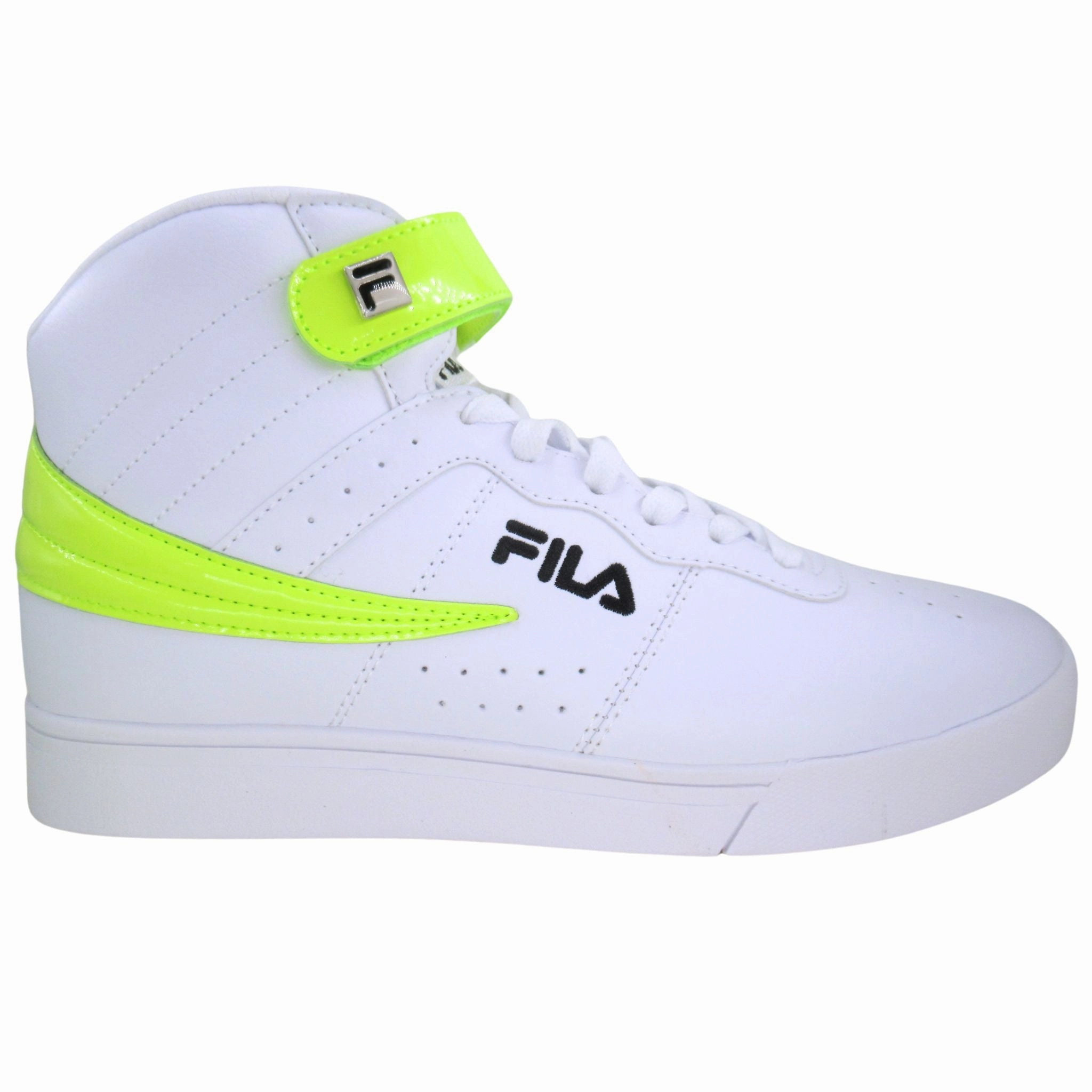 Fila Men's 1CM00709 Vulc 13 Patent Flag Casual Shoes Ventilated Lining Adaptive Pace