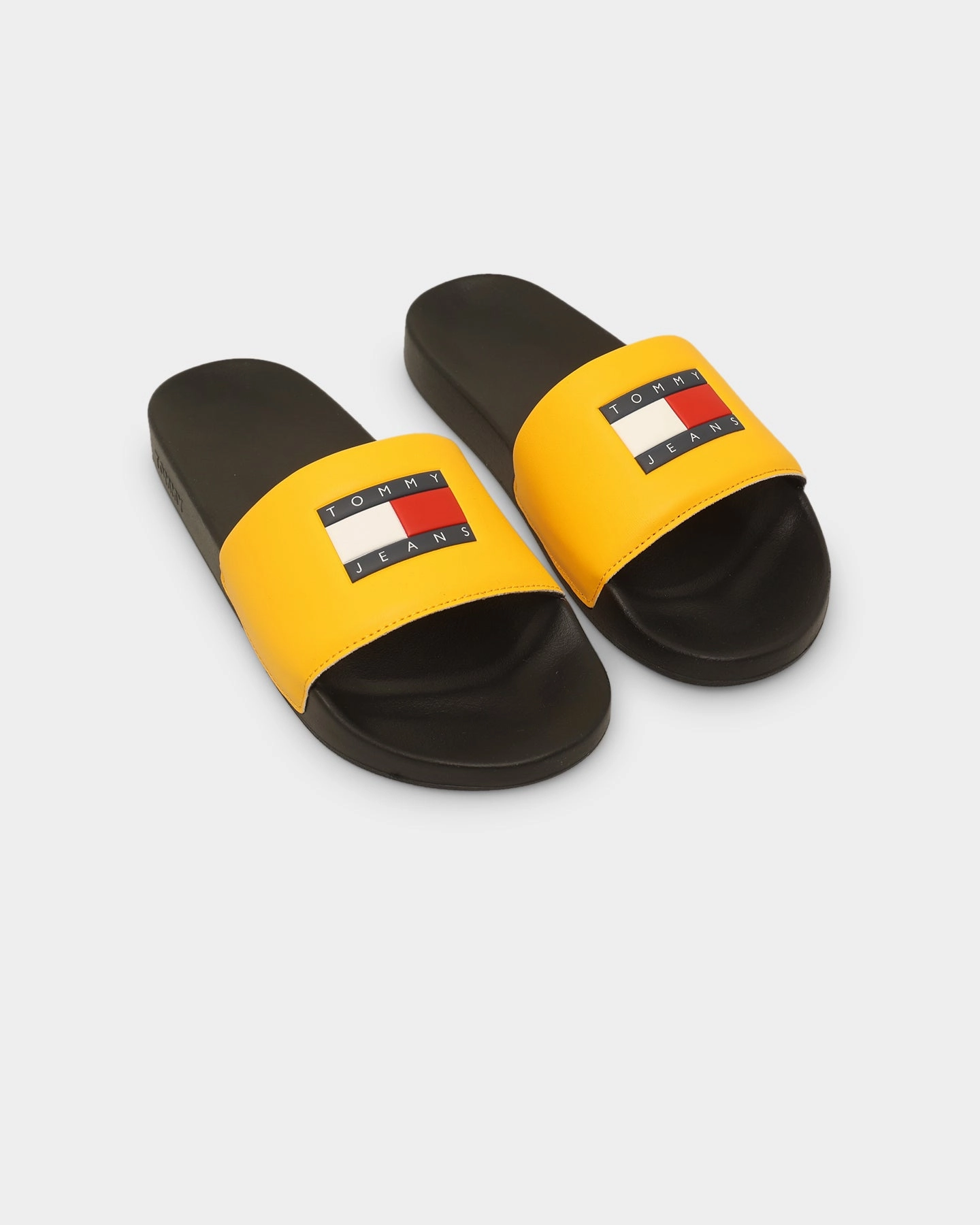 Tommy Jeans Women's Print Pool Slide Warm Yellow Recycled Rubber