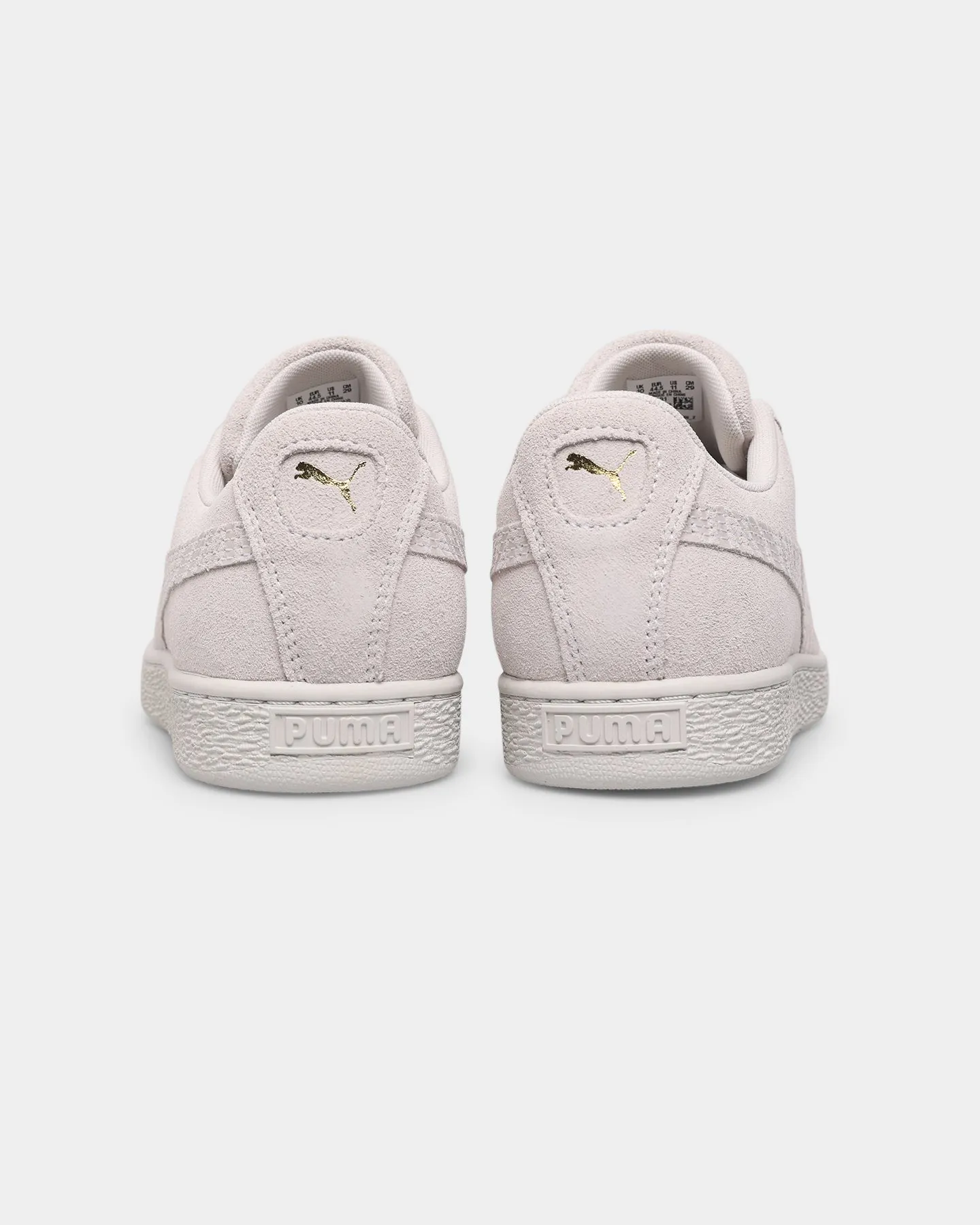 Traction Sole Puma Suede Mono Deboss Sneakers Nimbus Cloud