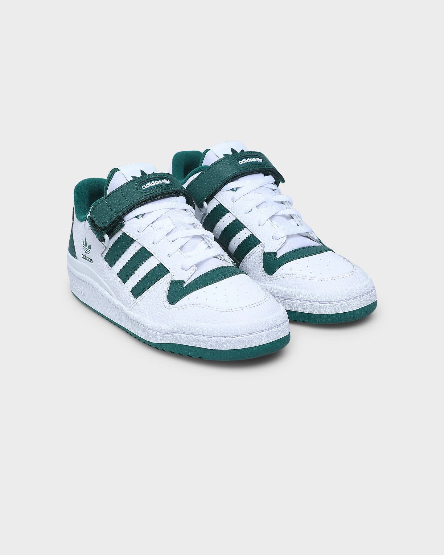 Adidas Forum Low Cloud White/Collegiate Green/Cloud White Mid - range skaters
