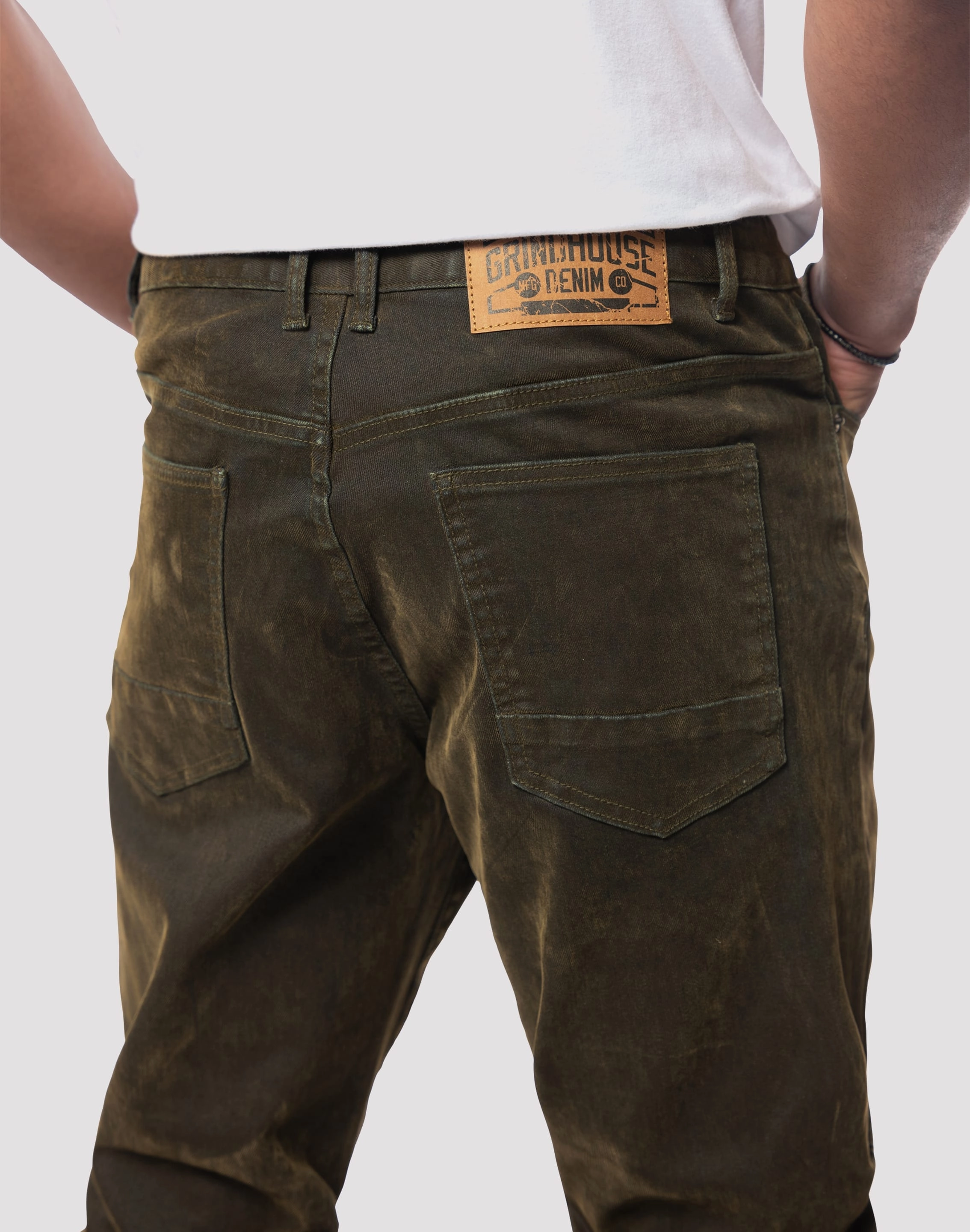 Grindhouse Merino Flocked Slim Fit Jeans type