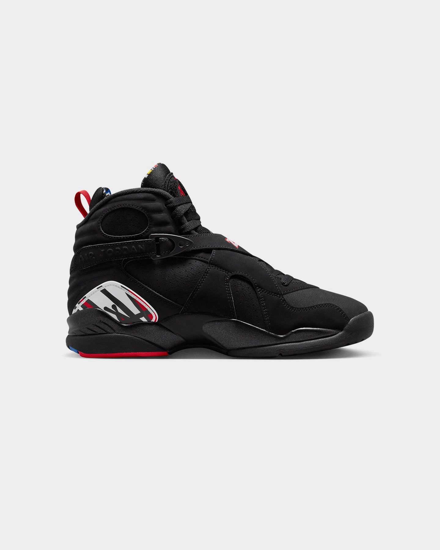 Elastic Closure Stable Activity Jordan Kids' Air Jordan 8 Retro "Playoffs" (GS) Black/True Red
