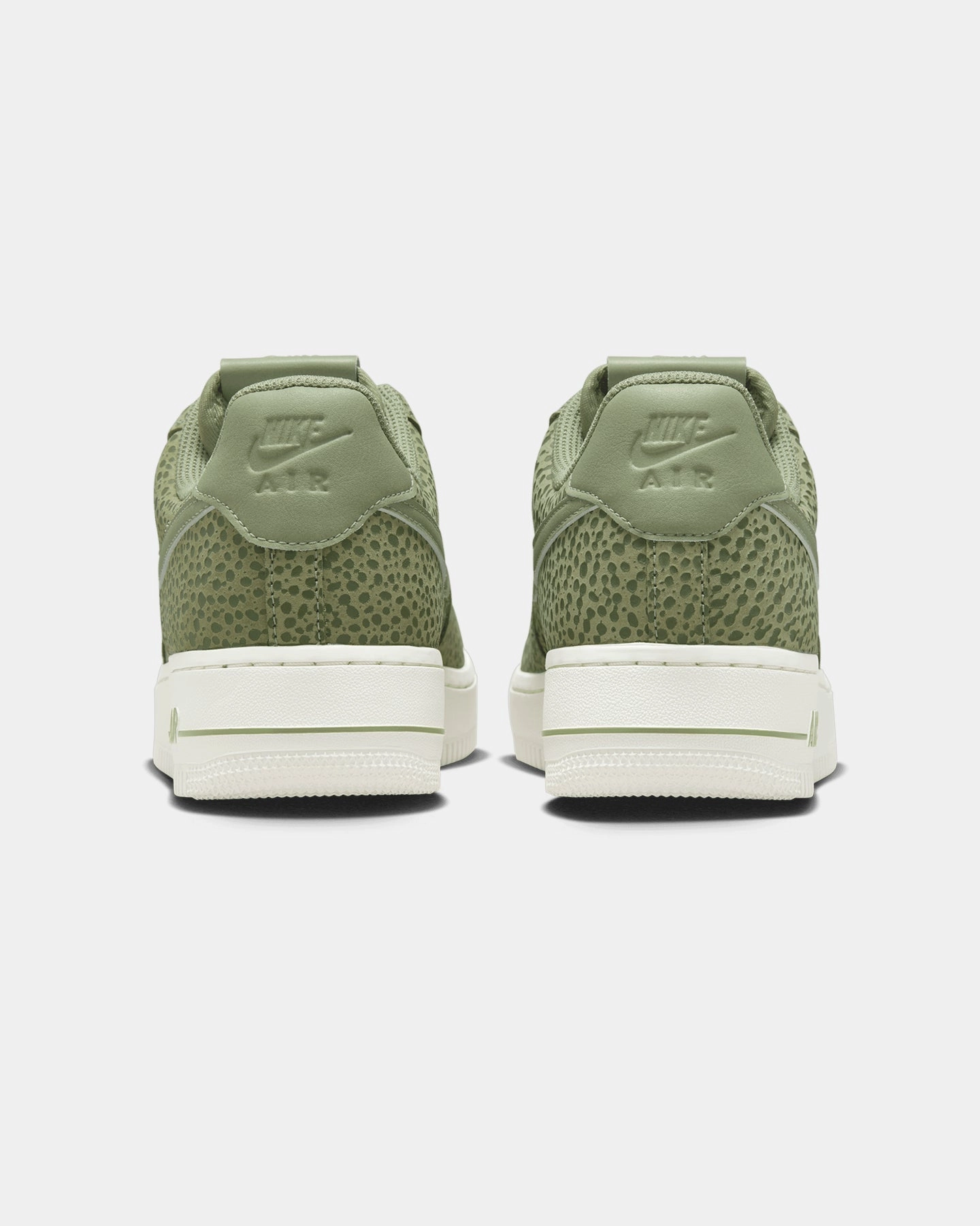 Nike Women's Air Force 1 '07 Premium Sesame/Oil Green Firm