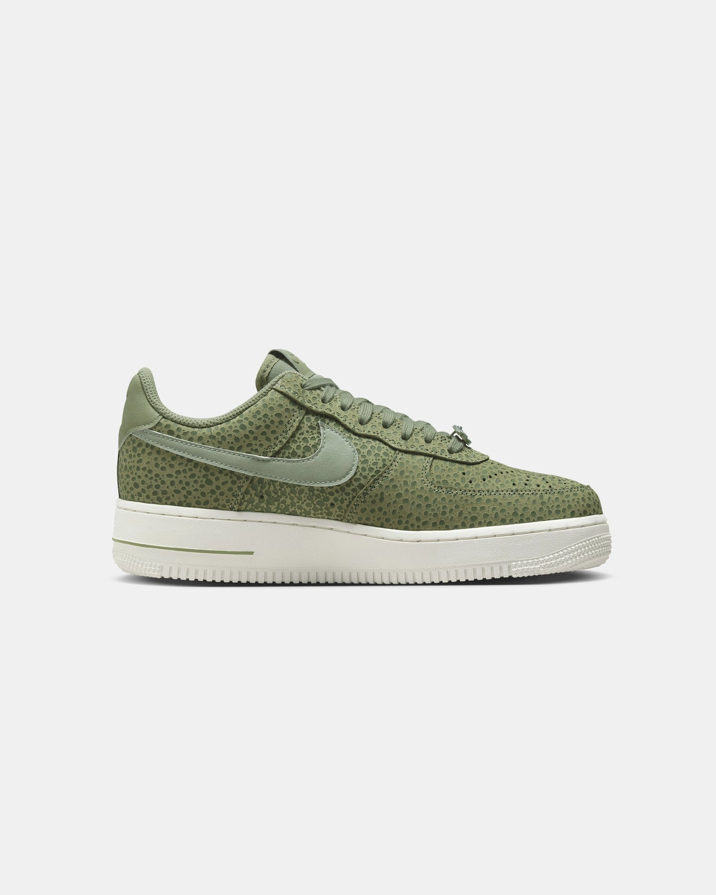 most slip-resistant Nike Women's Air Force 1 '07 Premium Sesame/Oil Green