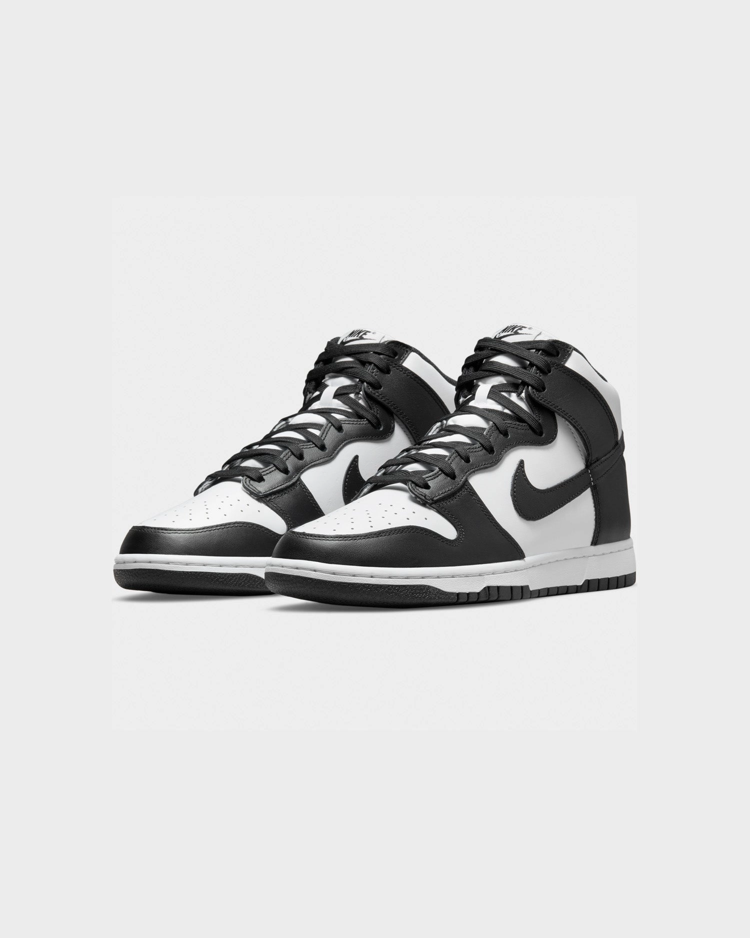 Enhanced Toe Spring Nike Dunk High Retro "Panda" White/Black
