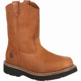 Mountain use Low Profile Windy Weather Georgia Boot Unisex Children's GB202 Wellington