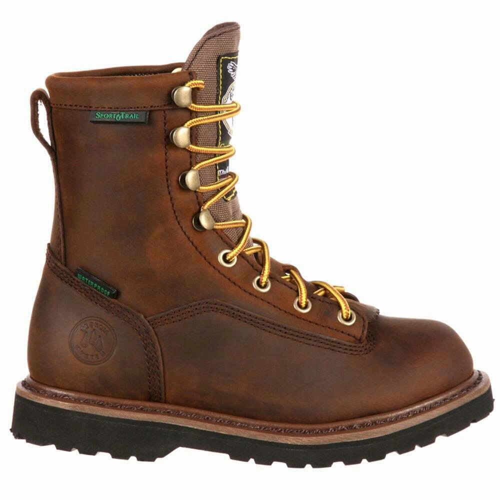 Camping Trip Punk Bold GEORGIA KIDS INSULATED WATERPROOF OUTDOOR BOOTS G2048
