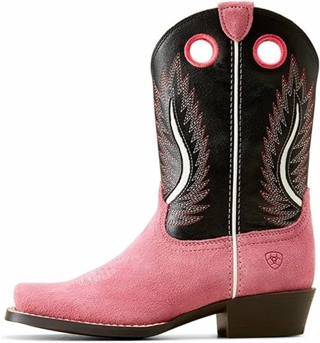 GIRLS ARIAT YOUTH FUTURITY 10050880 Madison Avenue/Haute Pink Suede Comfort Grip Boho Mood