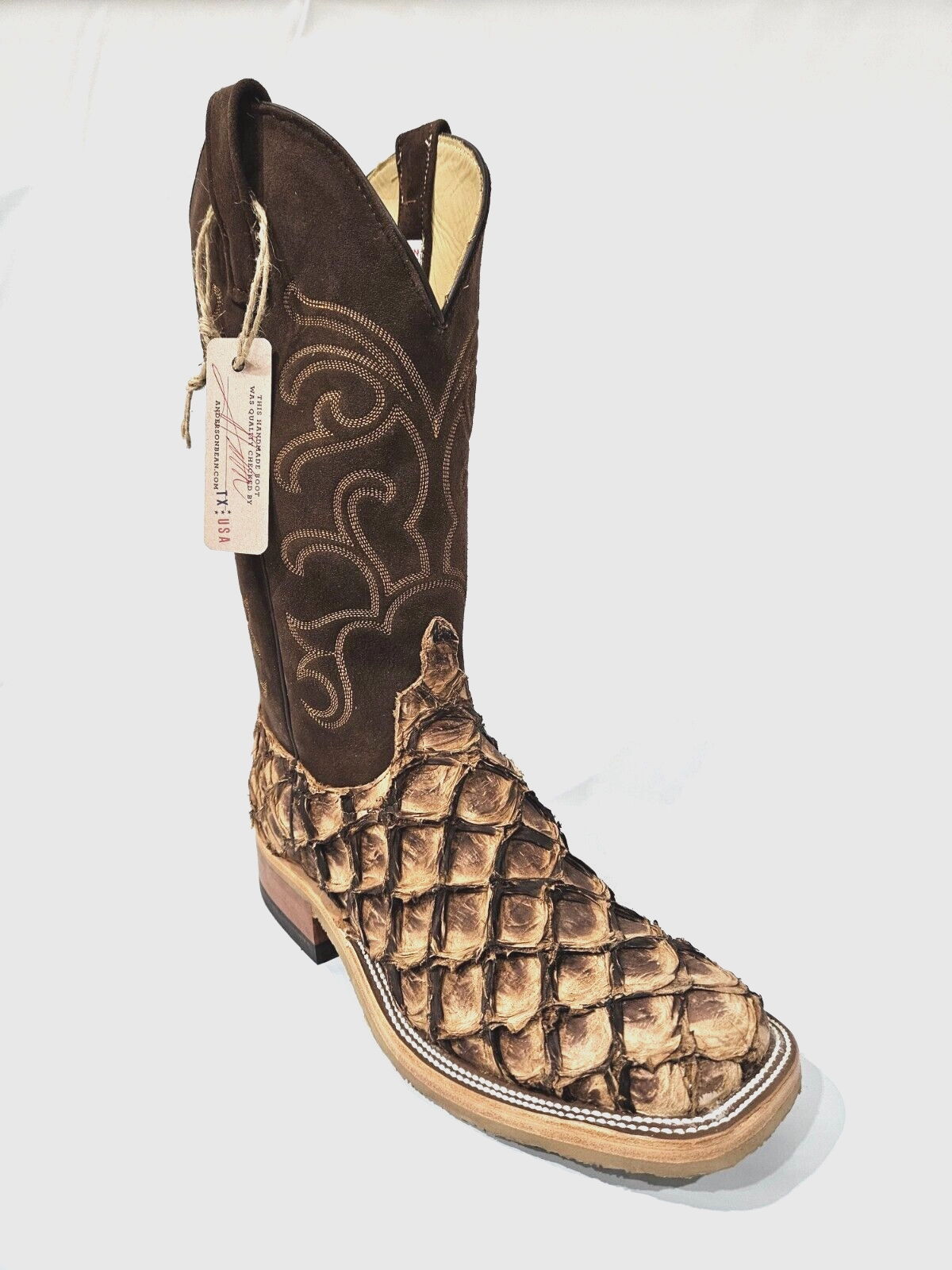 proven Tear Resistant Webbing MEN'S ANDERSON BEAN EXCLUSIVE EXOTICS CIGAR MATTE BIG BASS 335345