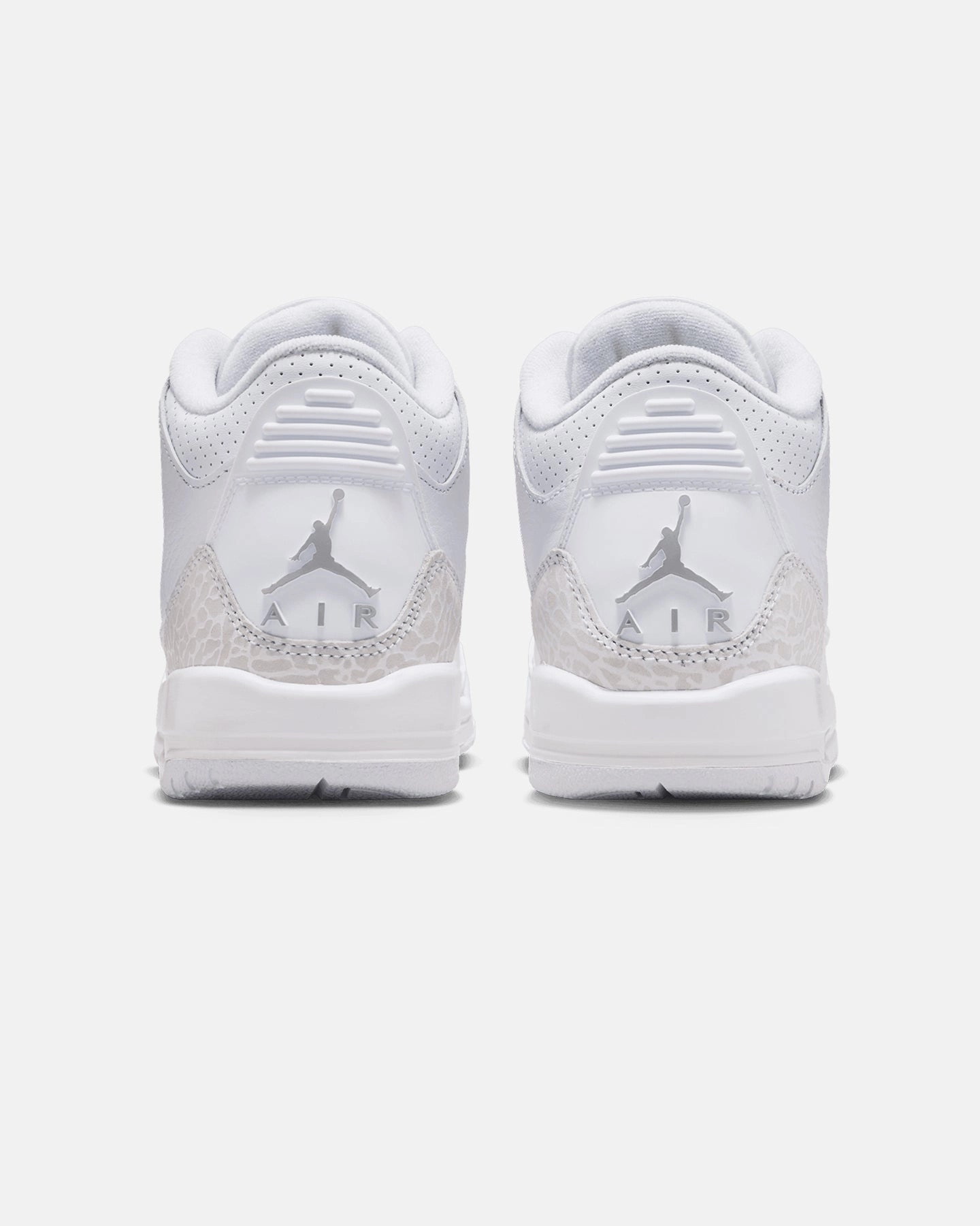 Jordan Kids' Air Jordan 3 Retro "Pure Money" (GS) White/Silver Thermal Insulation Layer