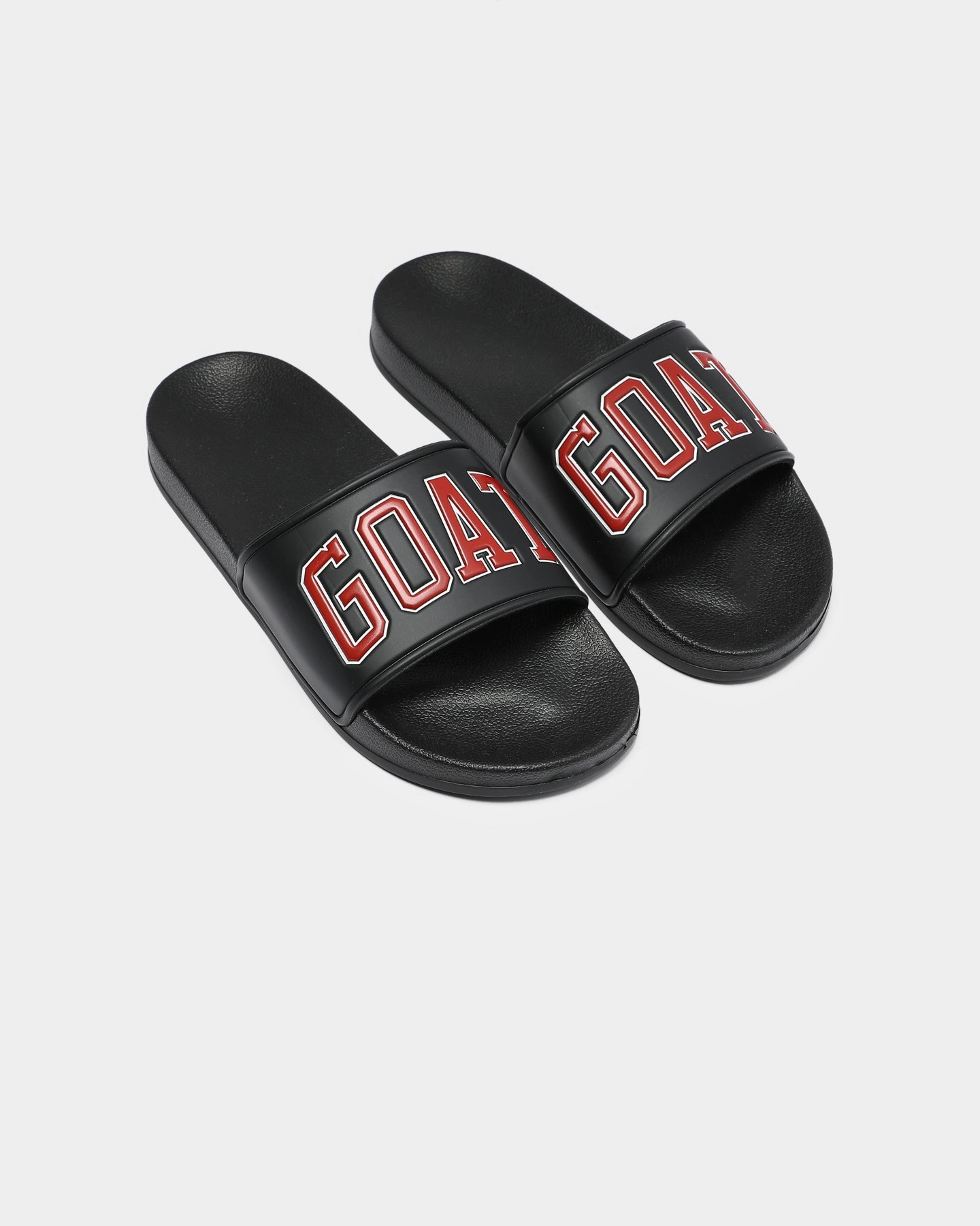 Tailored ease Maximum Grip Goat Crew Arch Logo Slide Black/Red