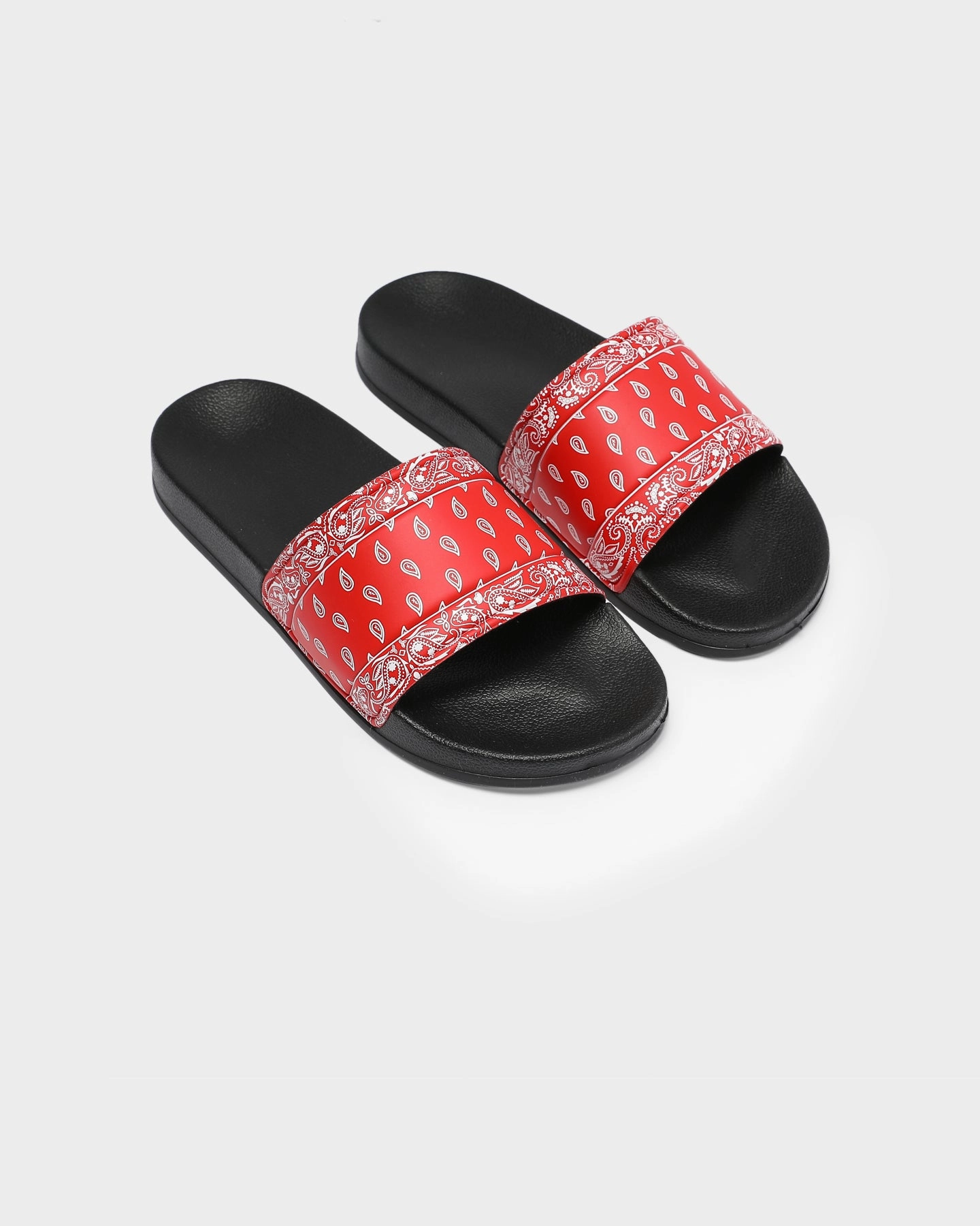 Upgraded look Sneakers Goat Crew Bandana Slide Black/Red