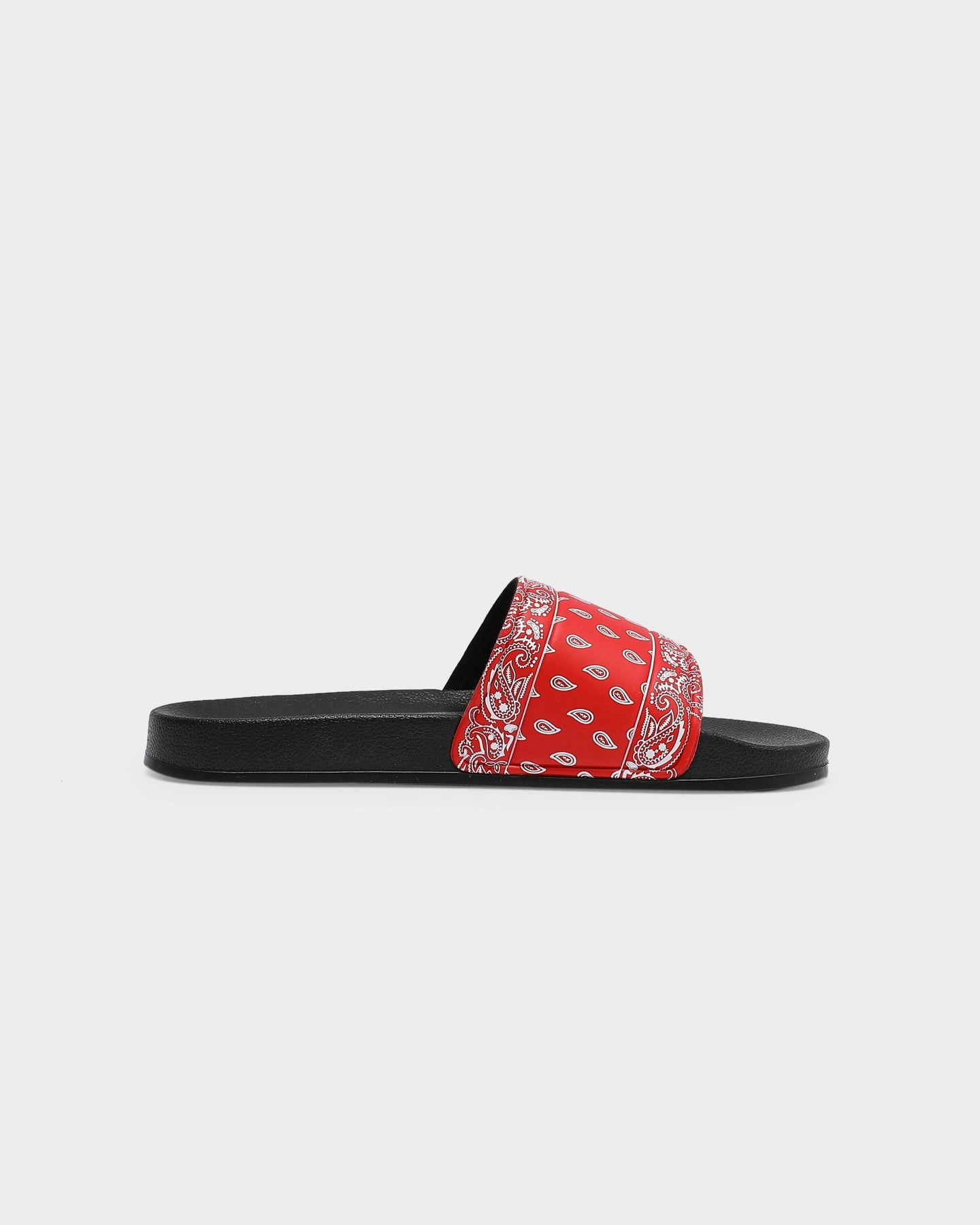 Stylish Support One-of-a-kind Goat Crew Bandana Slide Black/Red