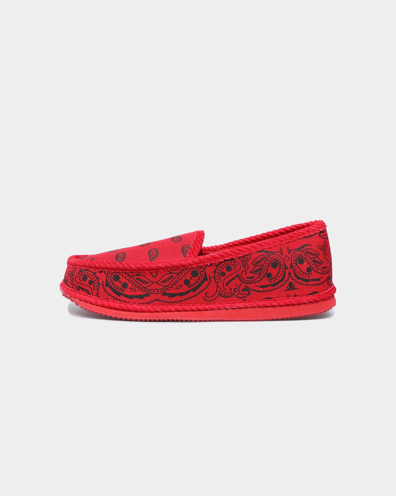 Goat Crew Bandana Slipper Red/Black Charming