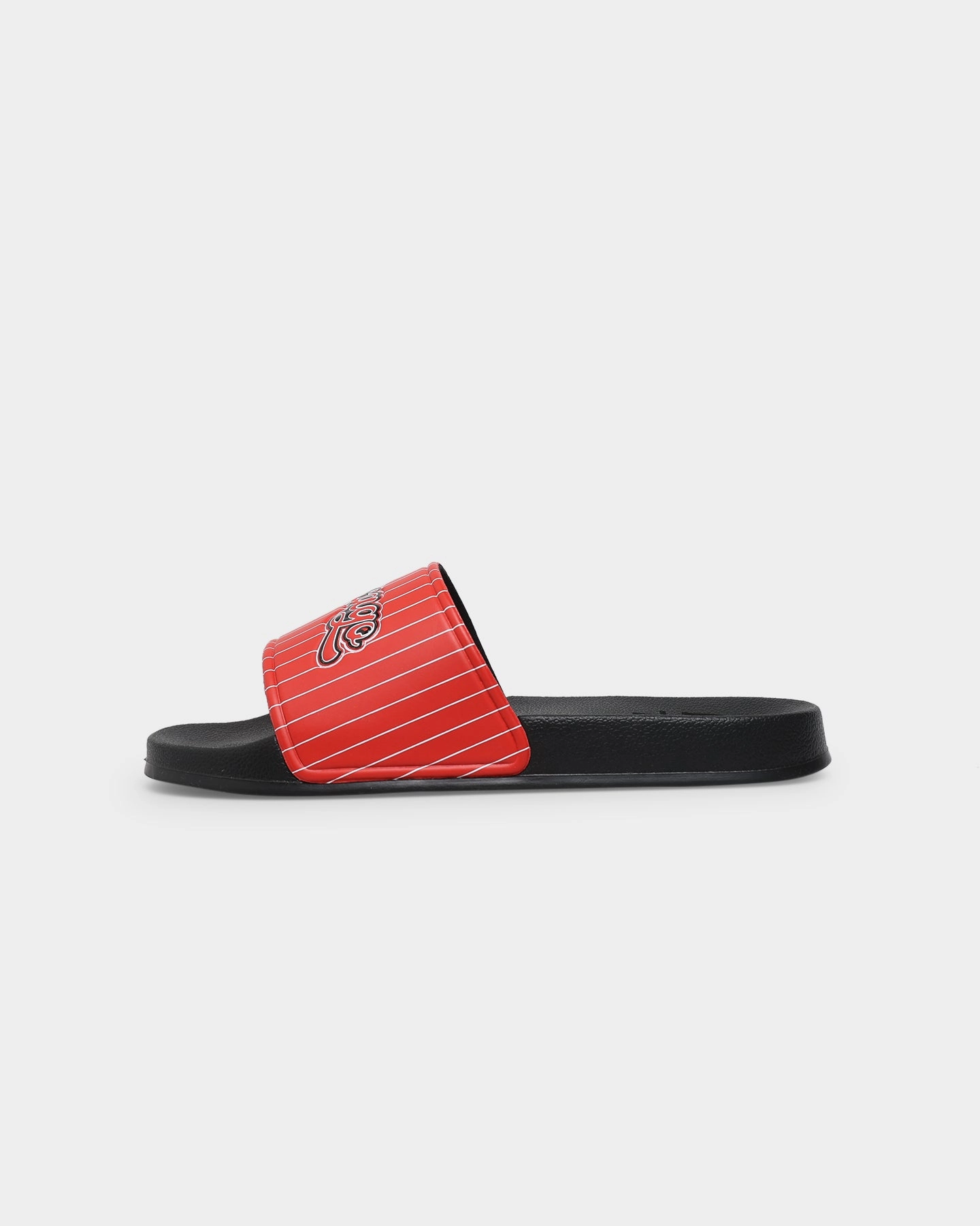 Goat Crew Chicago Slides Red/Black Luxurious breathability