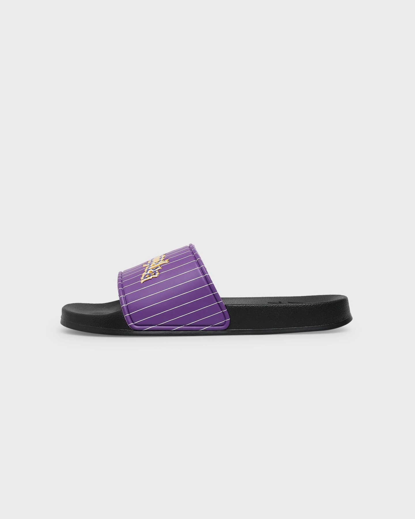 Hypoallergenic materials Goat Crew Los Angeles Slides Purple/Yellow