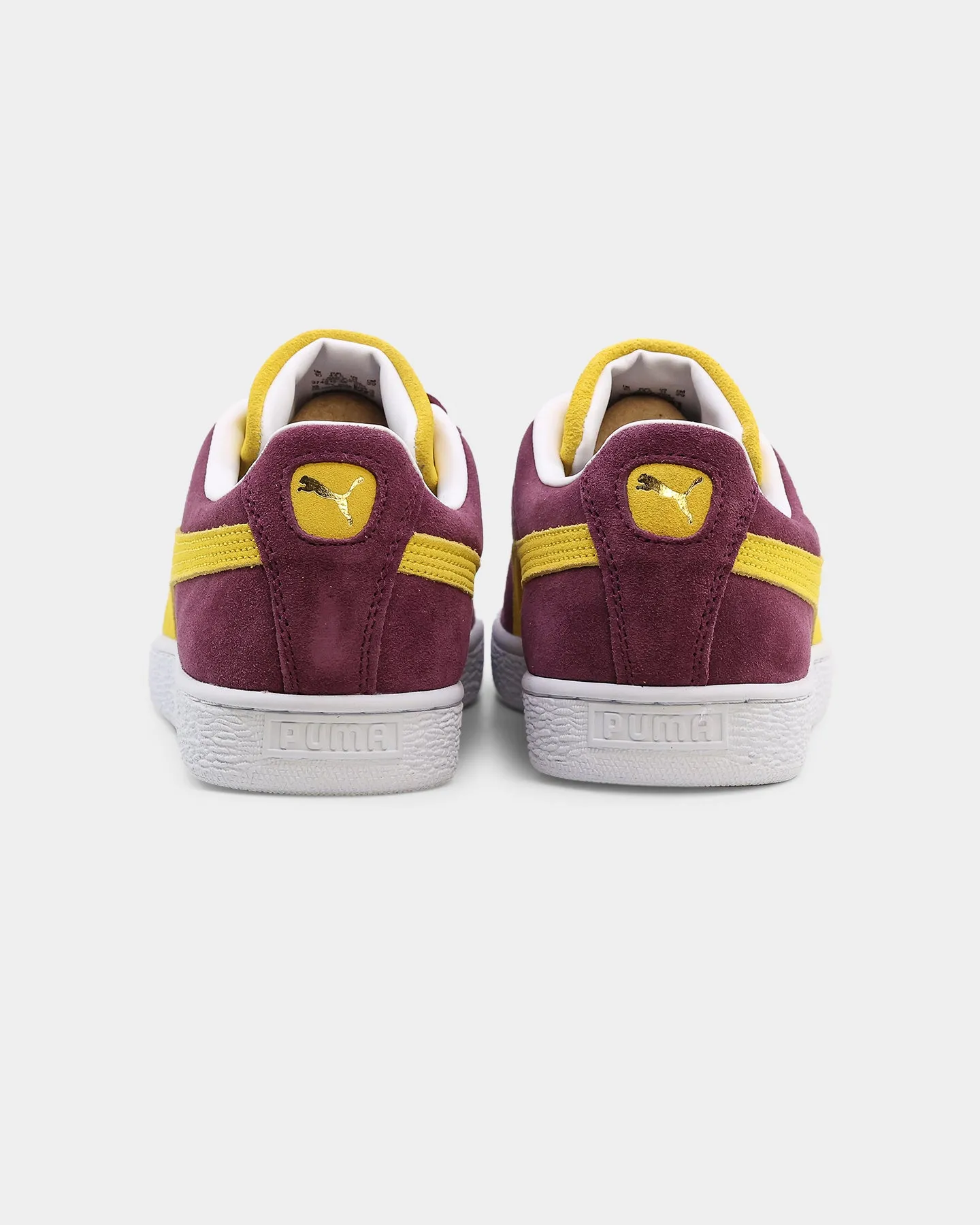 Lace Lock Mechanism Puma Suede Classic XXI Grape Wine/Dandelion