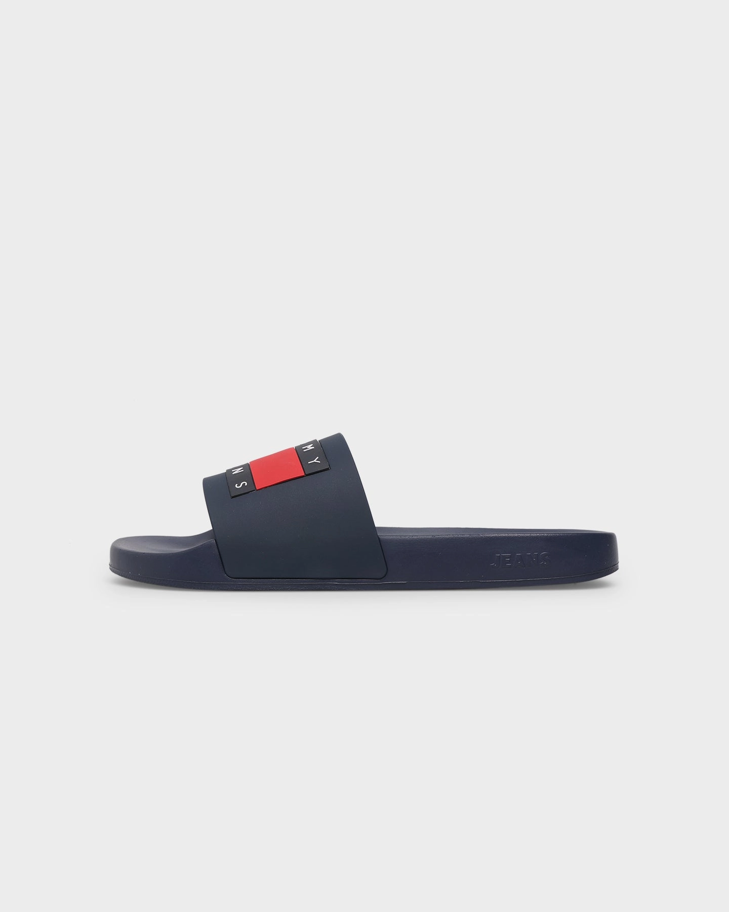 Tommy Jeans Flag Pool Slides Twilight Navy Padded cushioning