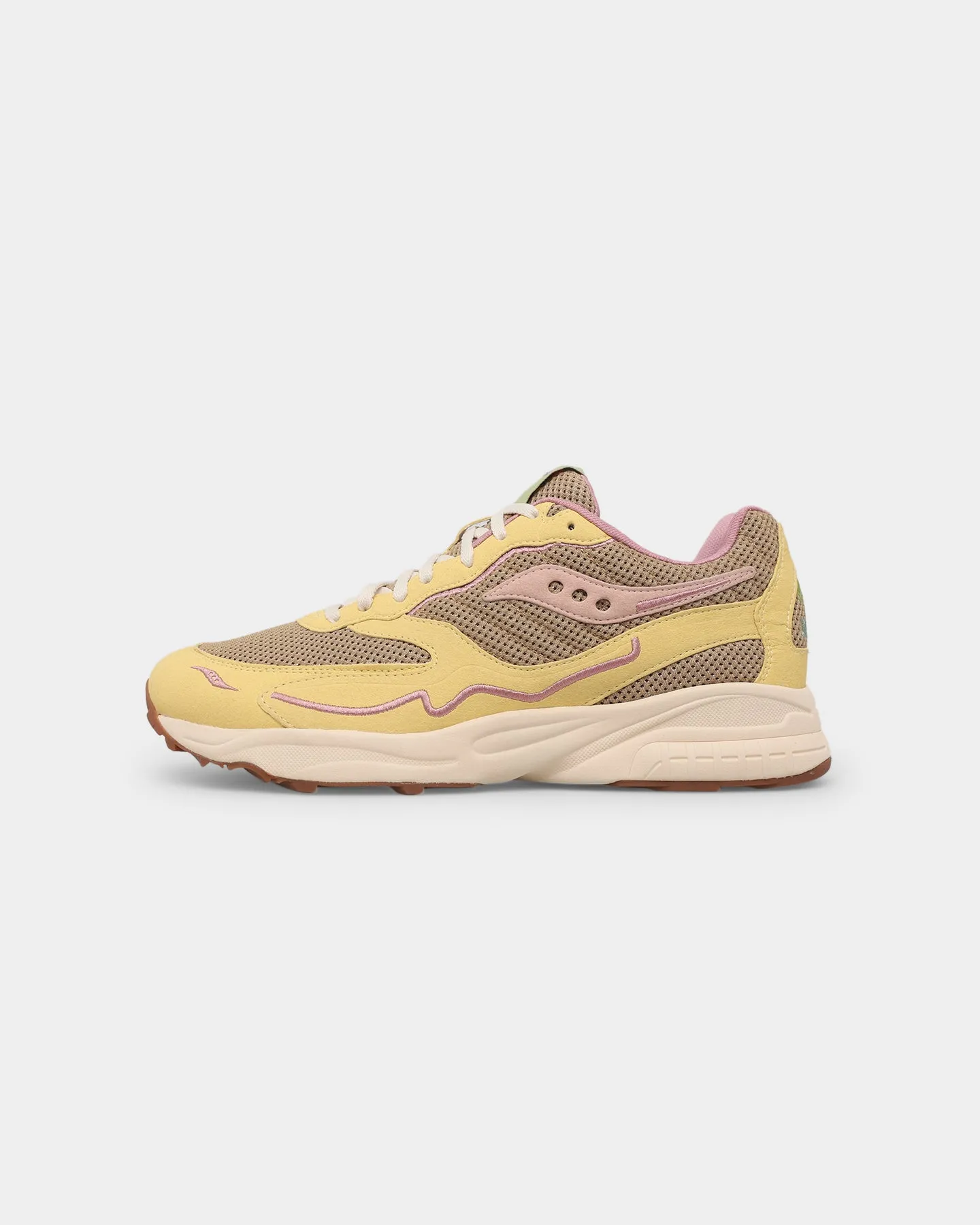 sandal Saucony 3D Grid Hurricane Tan/Light Yellow