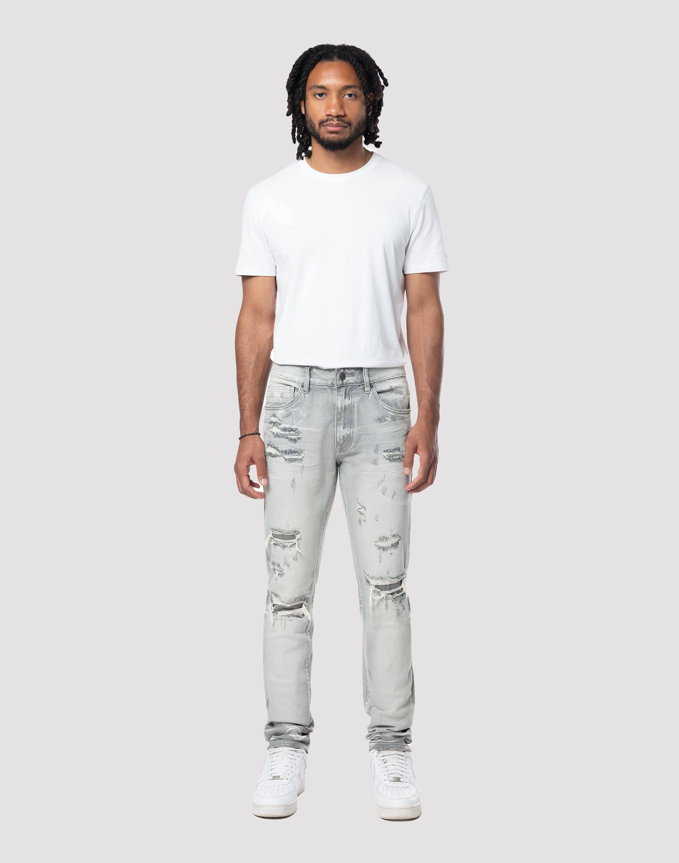 Grindhouse Rip N Tear Slim Fit Jeans Reliable Wear