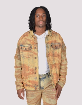 Grindhouse Acid Wash Jacket adults - style Compression Molding