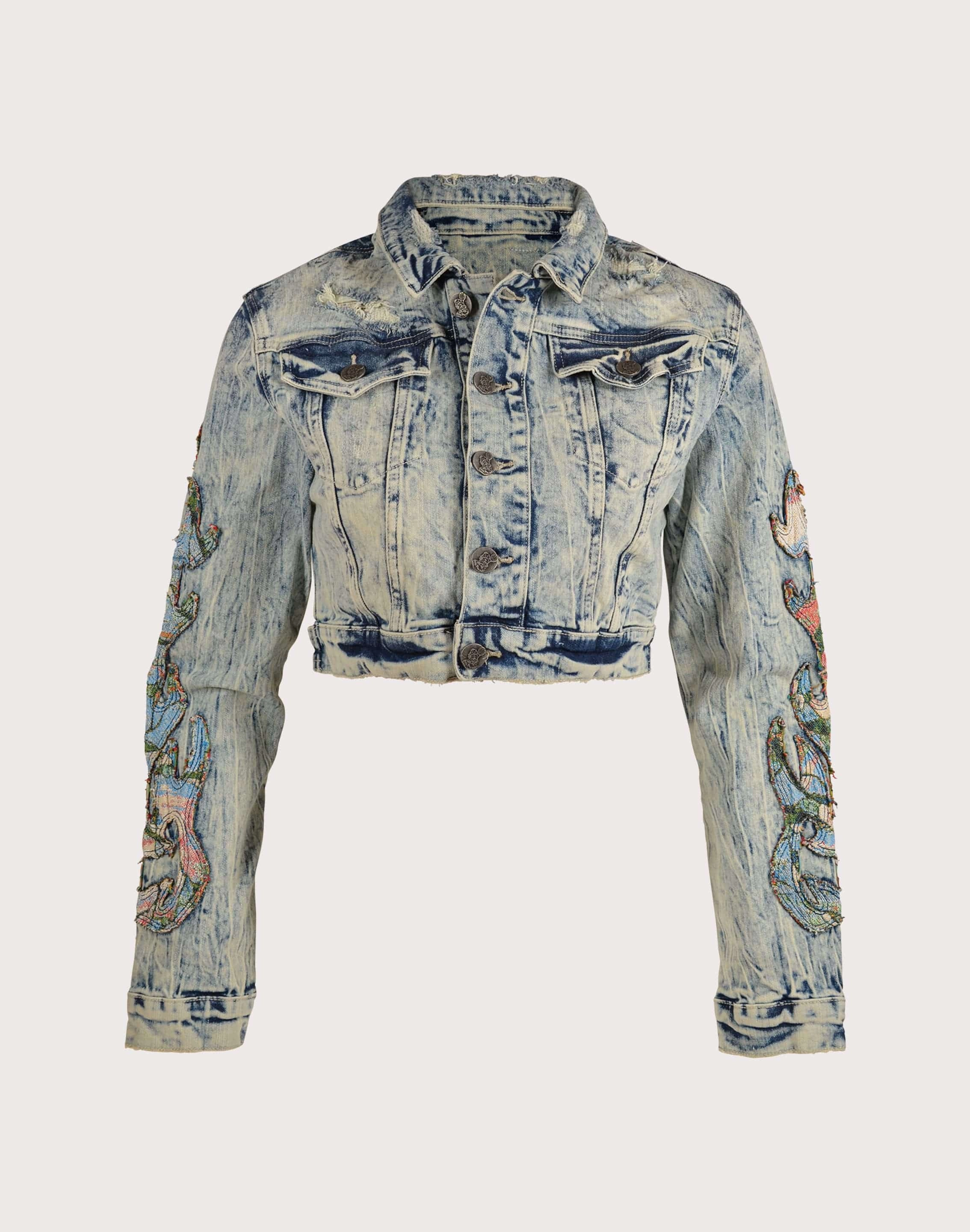 Energy Return Core bold - prints Grindhouse Denim Flame Jacket
