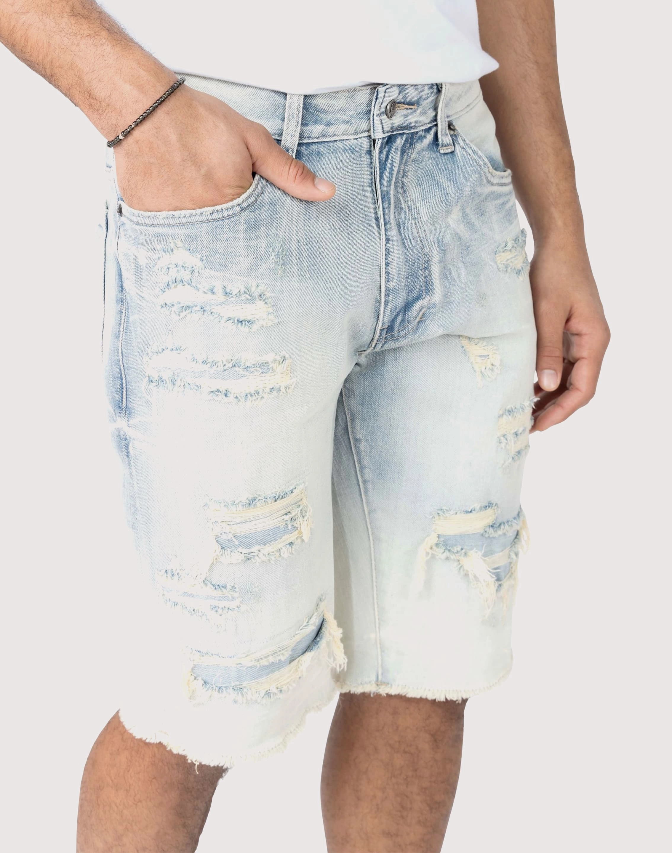 smallest Grindhouse Distressed Shorts