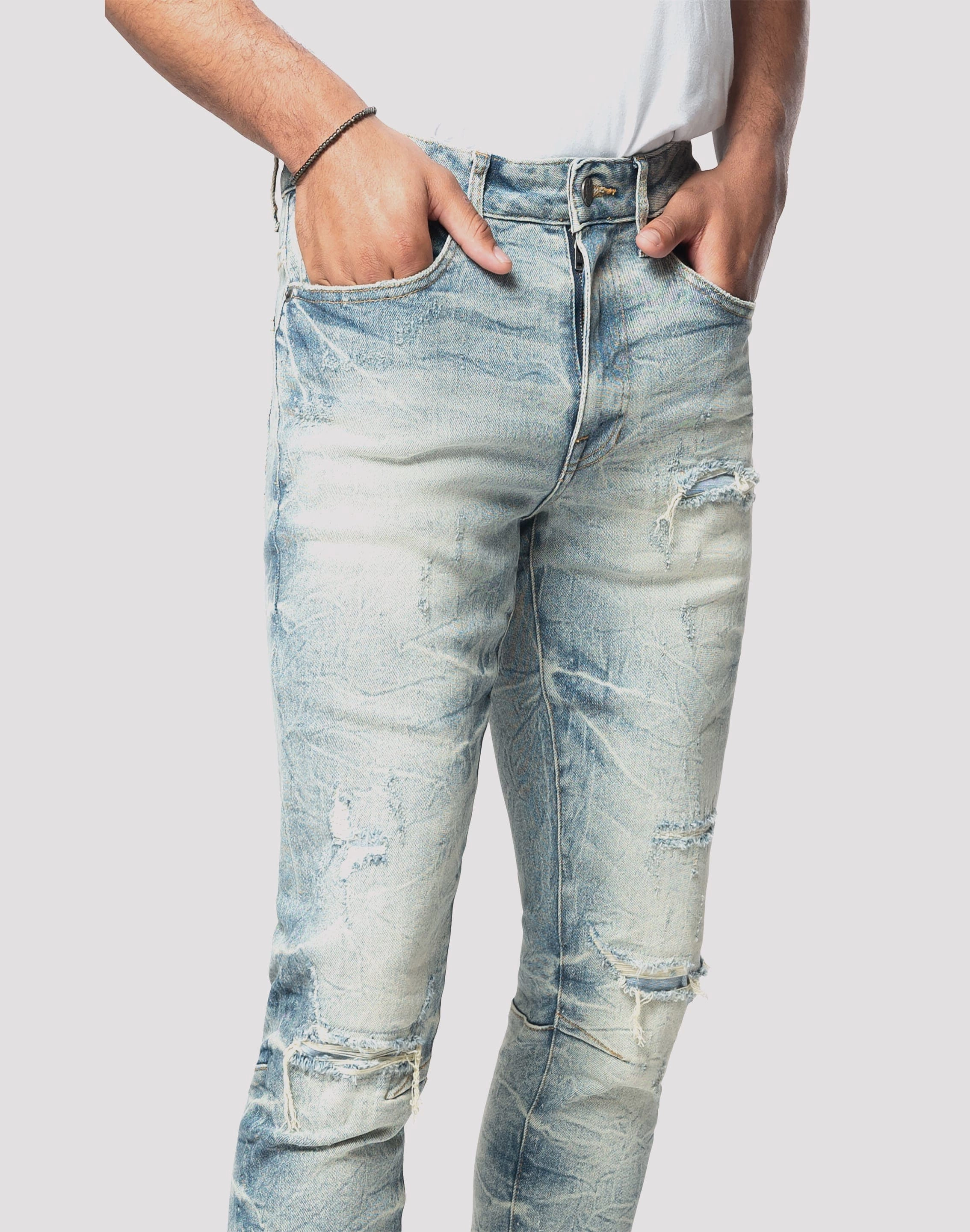 principal Grindhouse Lightning Effect Jeans