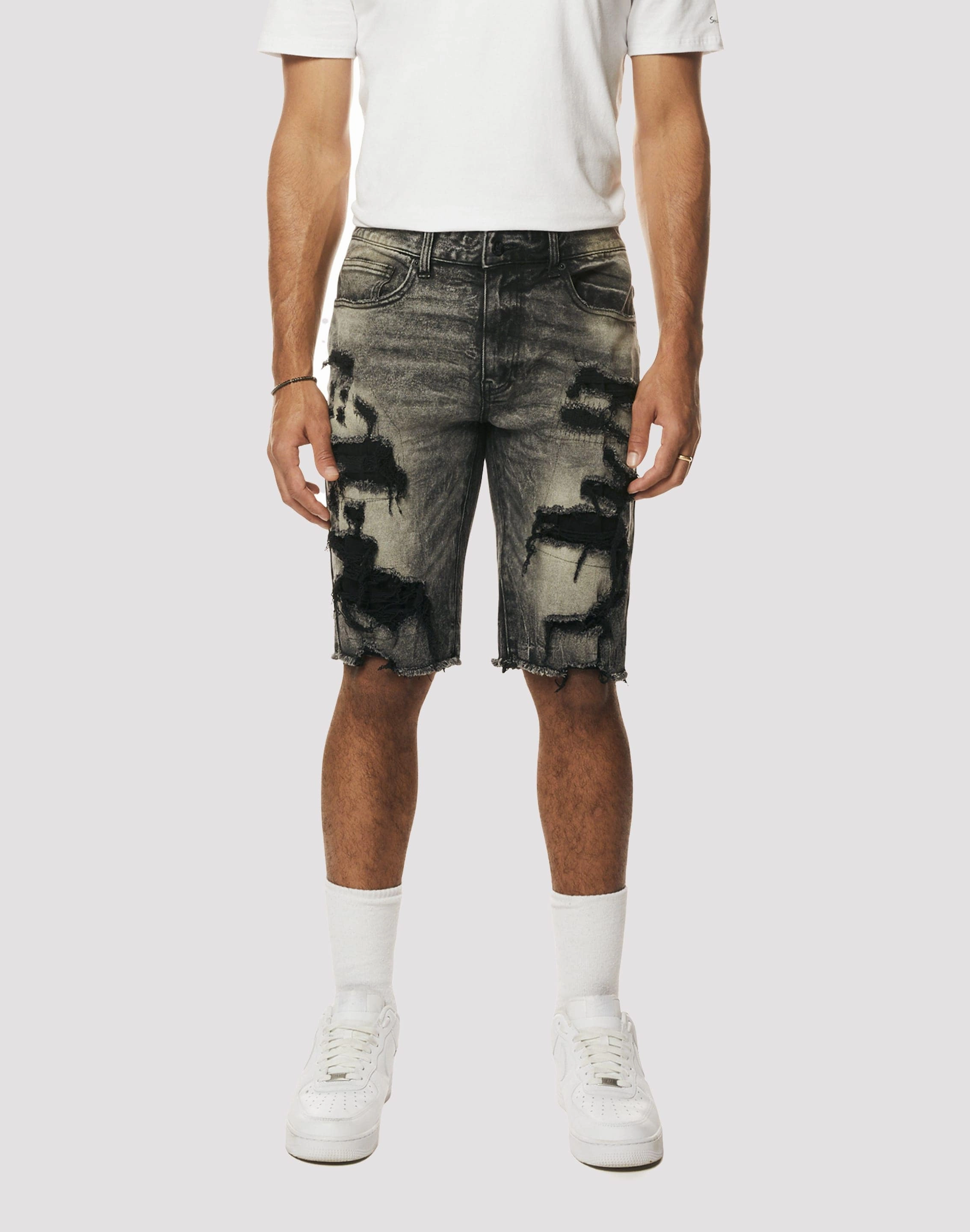 least fashionable Grindhouse Rip N Repair Bali Denim Shorts