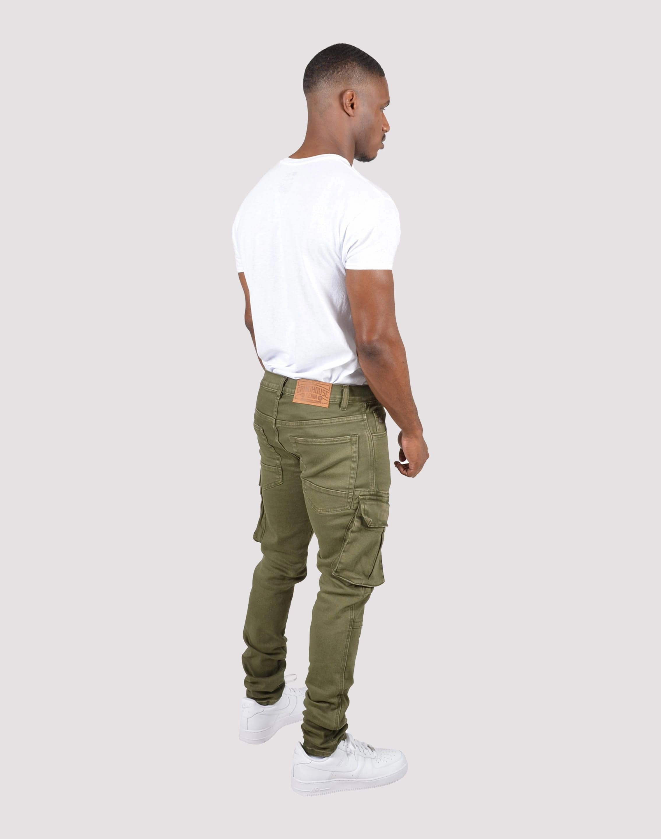 Grindhouse Side Cargo Pocket Denim Jeans Ultimate Comfort