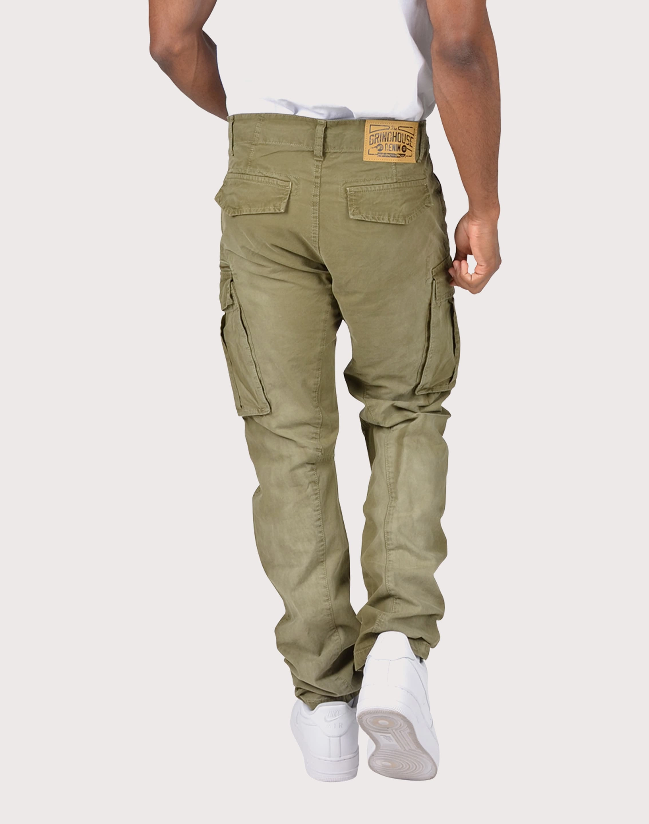 Grindhouse Twill Cargo Pocket Pants trendy user
