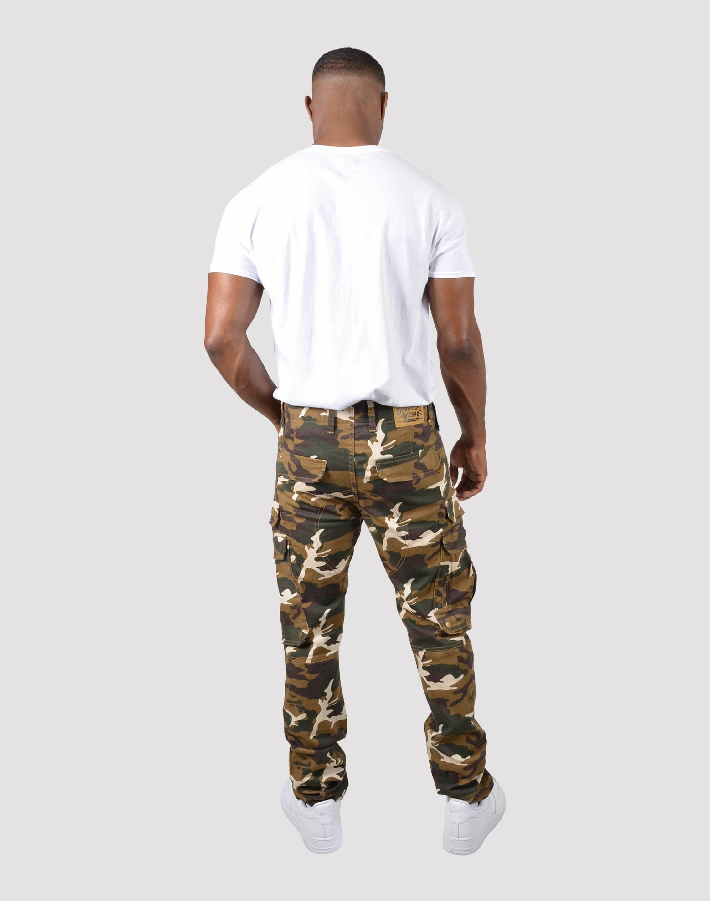 Grindhouse Twill Front Cargo Zip Pants Formal Event Maximum arch