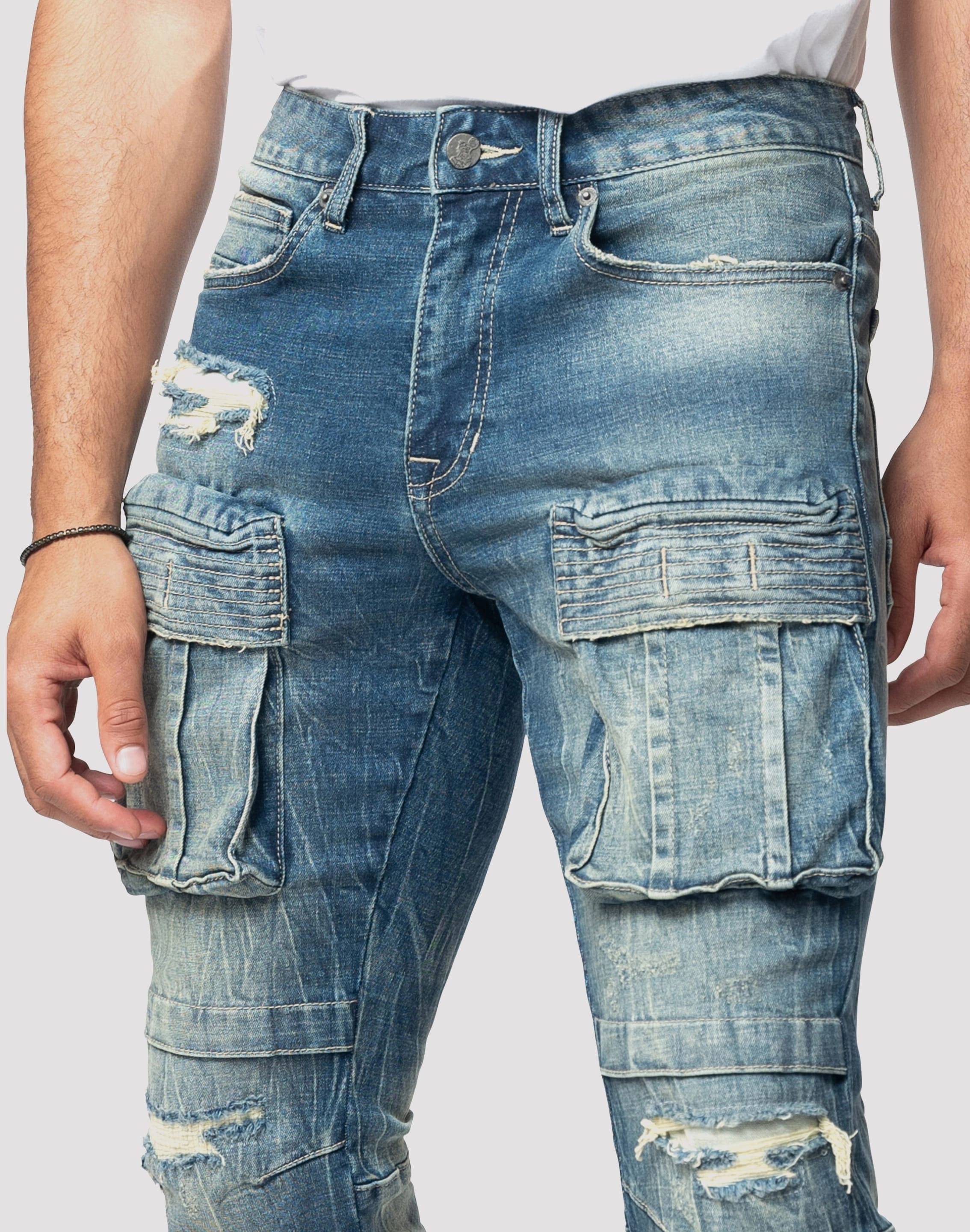 Grindhouse Utility Slim Fit Denim Jean Flexible Support agility - improvement - level