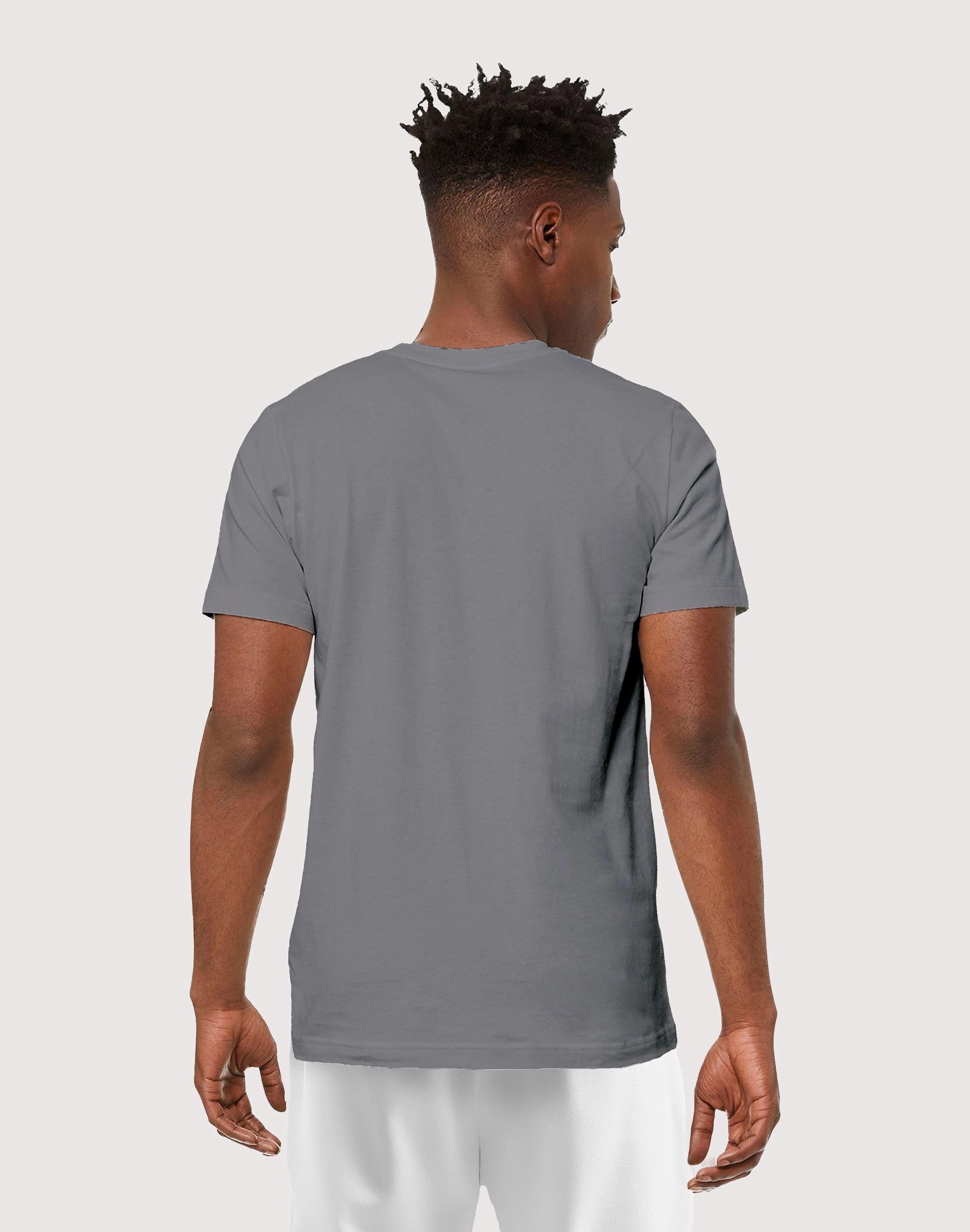 GWEST Strength Comes From Struggle Grey Tee hook - and - loop closure
