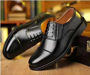Black Formal Shoes Airflow Optimized Ventilation precise