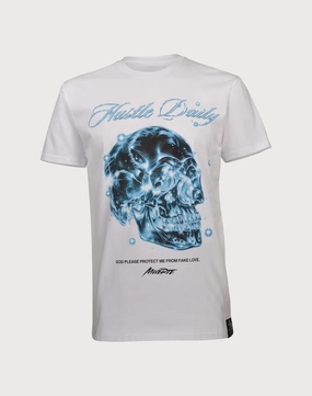 canvas - type thermal HASTAMUERTE LLC Hasta Muerte Glass Skull AJ11 Tee