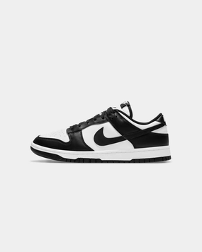 Zero drop runner Nike Dunk Low Retro "Panda" White/Black