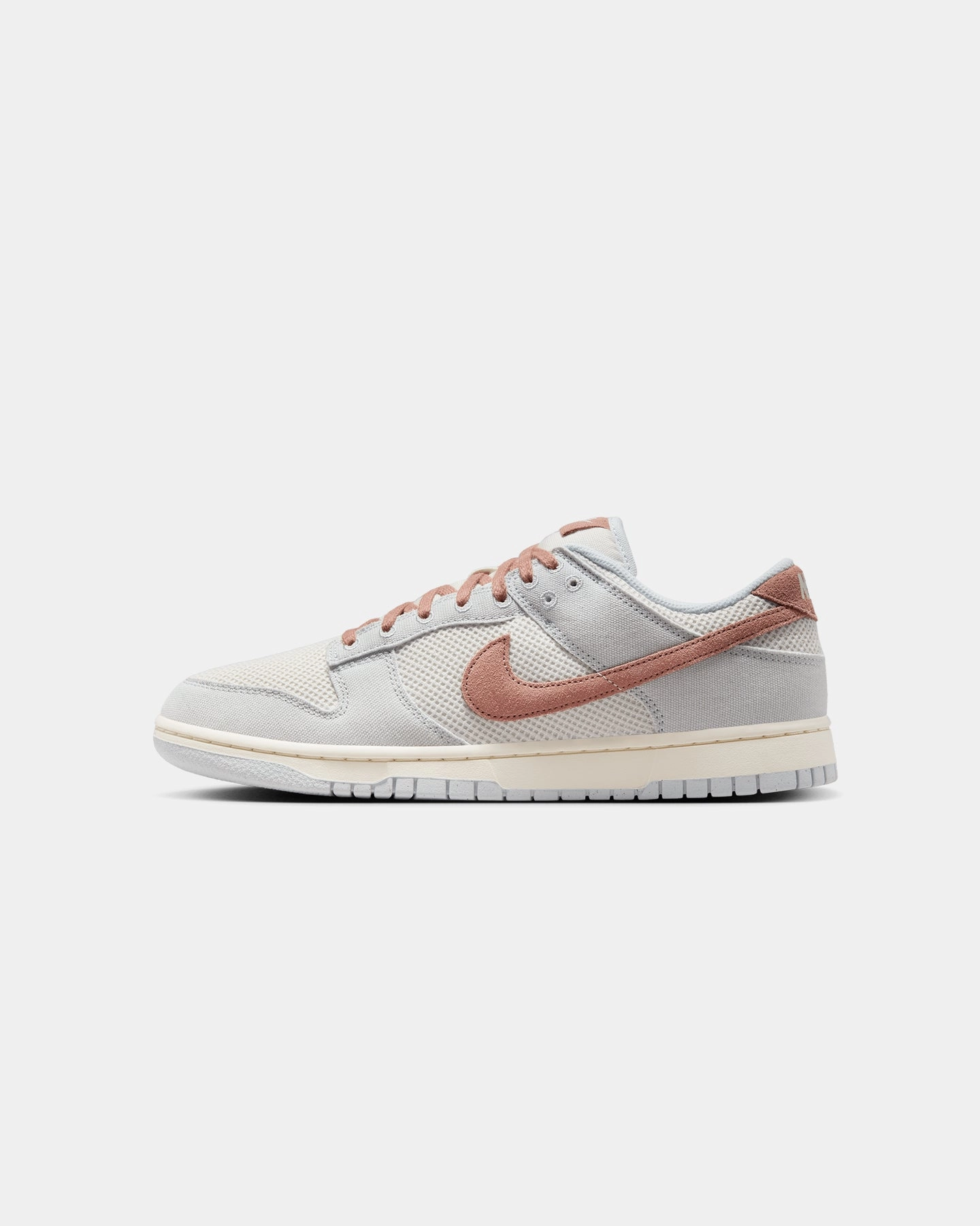 Nike Dunk Low Retro SE "Rose" Pure Platinum/Rose Comfortable Insole straps