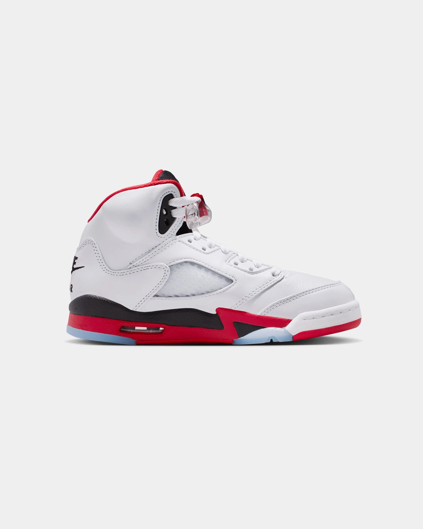 Nike Kids' Air Jordan 5 Retro OG "Fire Red" (GS) White/Fire Red UV - resistant