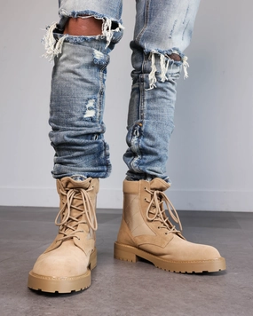 Secure Fastening Mechanism Saint Morta Legion Boot Tan