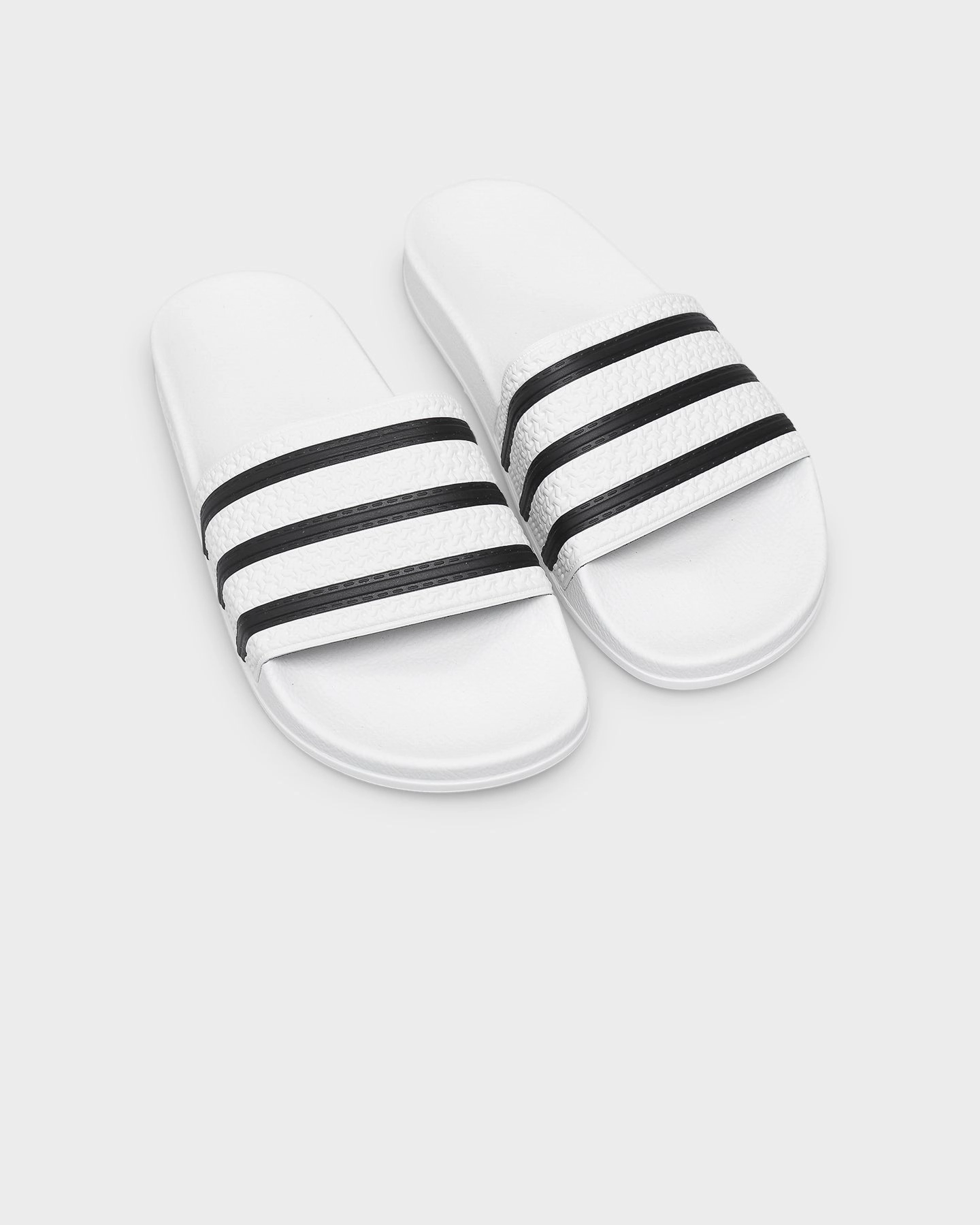 comfortable user Adidas Adilette White/Black
