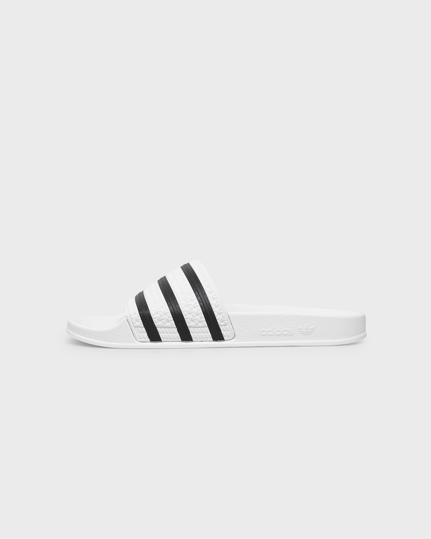 Adidas Adilette White/Black Sleek Ease