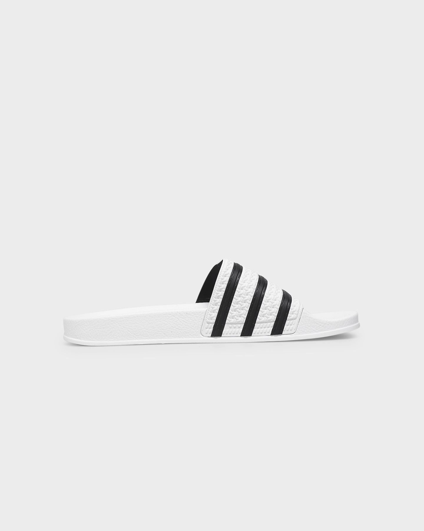 Anatomical Footbed Contouring Adidas Adilette White/Black