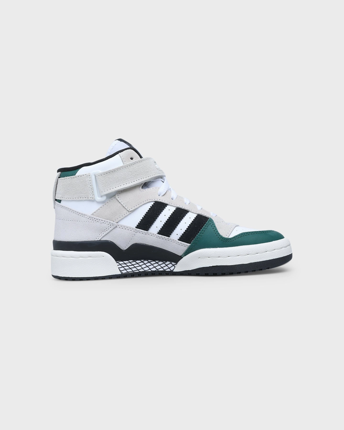 Eco Friendly Production Adidas Women's Forum Mid Footwear White/Core Black/Collegiate Green
