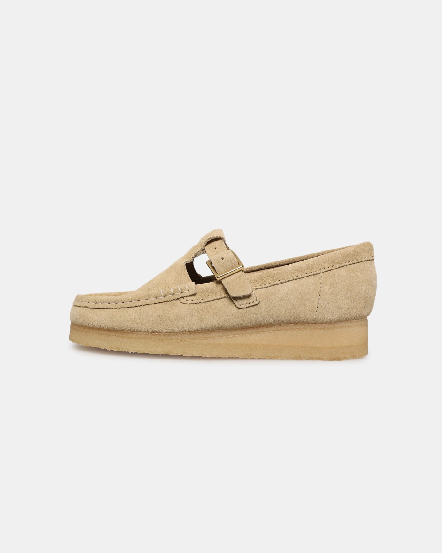 Clarks Originals Women's Wallabee T-Bar Maple Functional shock absorption