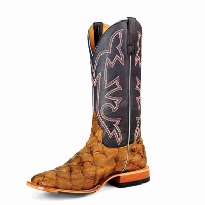 HORSE POWER by Anderson Bean MEN'S HP1865 Vamp Leather: Honey Filet fo Fish Odor Control Materials