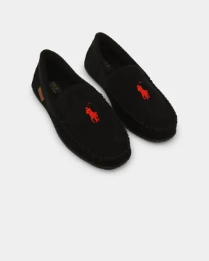 Arch support structure Polo Ralph Lauren Collins Slipper Black Corduroy