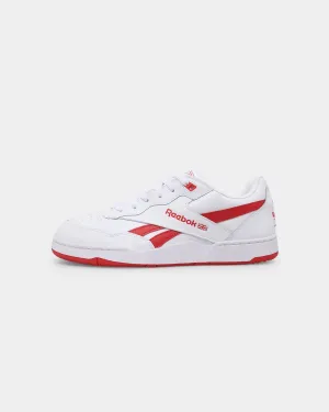 Secure Style Reebok BB 4000 II Footwear White/Vector Red