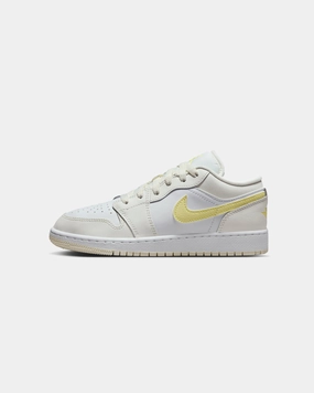 Classic Activity Heat Dissipation Technology Jordan Kids' Air Jordan 1 Low (GS) Sail/Lt Laser Orange