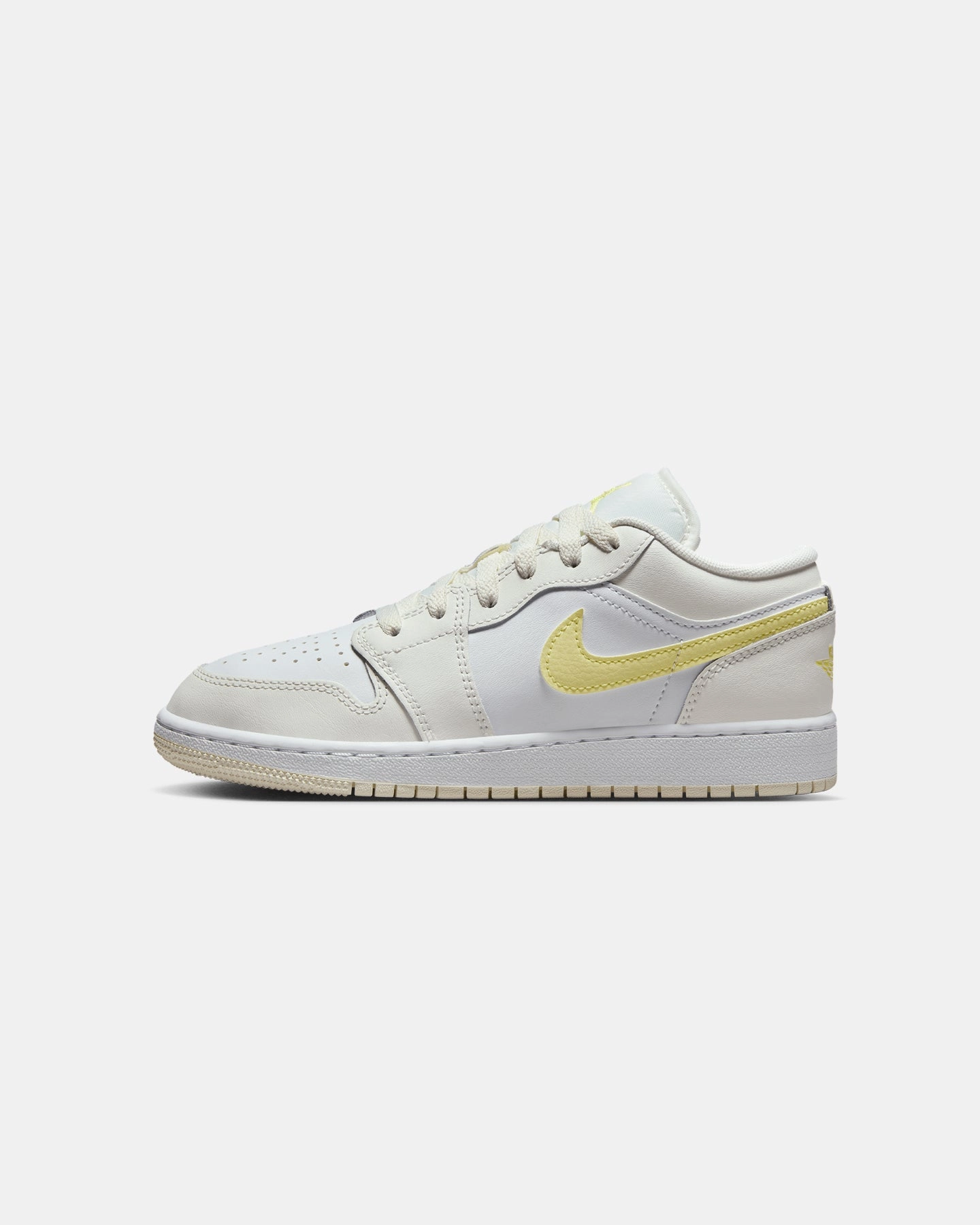 Classic Activity Heat Dissipation Technology Jordan Kids' Air Jordan 1 Low (GS) Sail/Lt Laser Orange